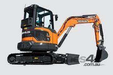 DEVELON DX35Z Canopy or Cabin Excavator