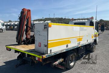 2012 Isuzu NPR 300 MWB Premium Service Body / Crane Truck