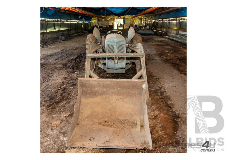 1950 Circa, Massey Fergusson Front End Loader Tractor