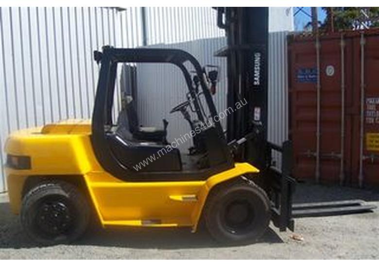 Used 1999 Samsung Sf70d Swing Mast Forklift In Listed On