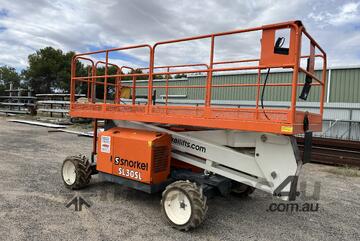 Snorkel Rough Terrain Scissorlift Snorkel Rough Terrain Scissorlift