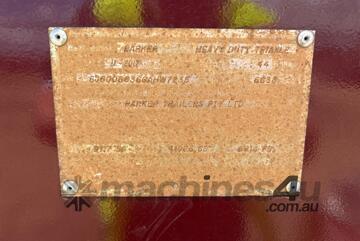 2017 Barker Heavy Duty Tri Axle Tri Axle Skel Trailer