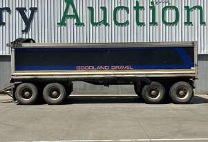 2018 MaxiTrans 4 Axle Dog Tipper Trailer