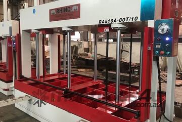 80T RHINO COLD PRESS 3250X1500MM PLATEN *IN STOCK*