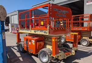 JLG 260MRT 26ft Rough Terrain Scissor Lift