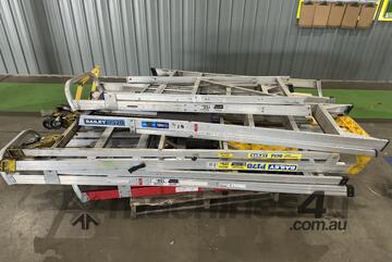 Pallet Of Miscellaneous Ladders