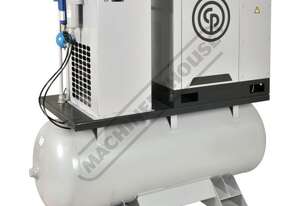 High Pressure Rotary Screw Compressor for Fiber Laser Cutting EPM 15 Direct Drive, Variable Speed, P