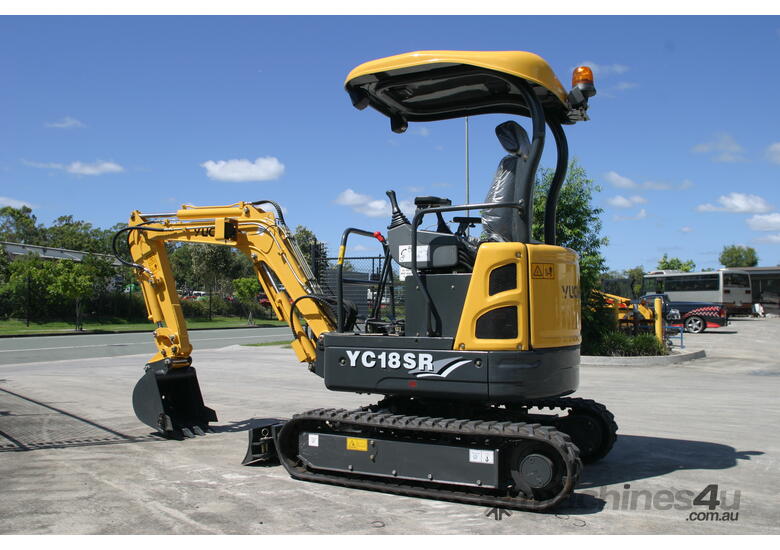 Yuchai Yc18sr Zero Swing Mini Excavator