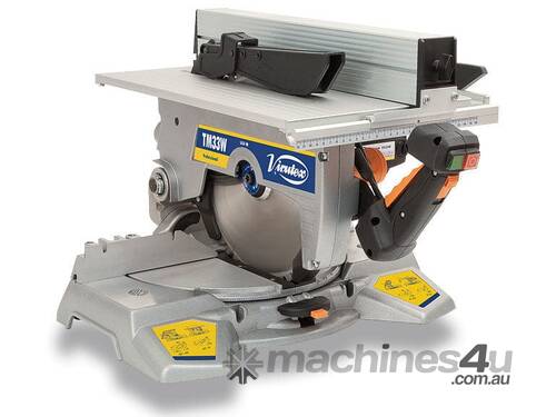 caption 300mm Tiltable Mitre Saw with Upper Table TM33W by Virutex