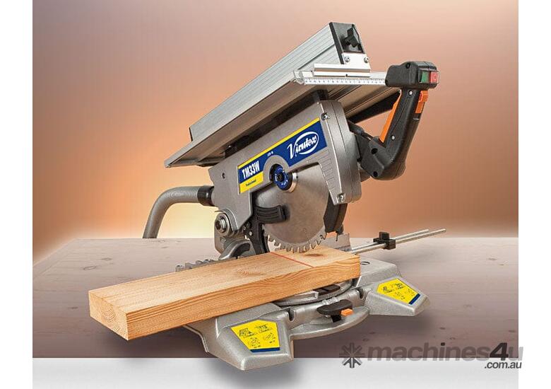 caption 300mm Tiltable Mitre Saw with Upper Table TM33W by Virutex