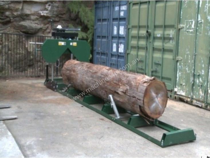 caption NEW PETROL DRIVEN SAW MILL