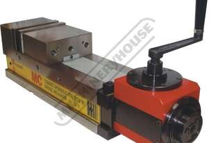 Safeway Compact Hydraulic Vice - Angle Drive CHV-130V-D 130mm Jaw Width 180mm Jaw Opening