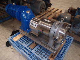 Stainless Steel Lobe Pump - In: 65mm Out: 65mm . - picture0' - Click to enlarge
