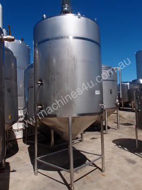 Stainless Steel Mixing Tank - Capacity 4,000 Lt.