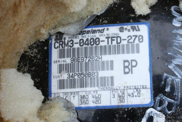 Copeland 3~ AC Condenser Compressor Copeland 3~ AC Condenser Compressor