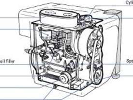 HATZ Air-Cooled 3-Cylinder Diesel 55HP Silent Pack - picture0' - Click to enlarge