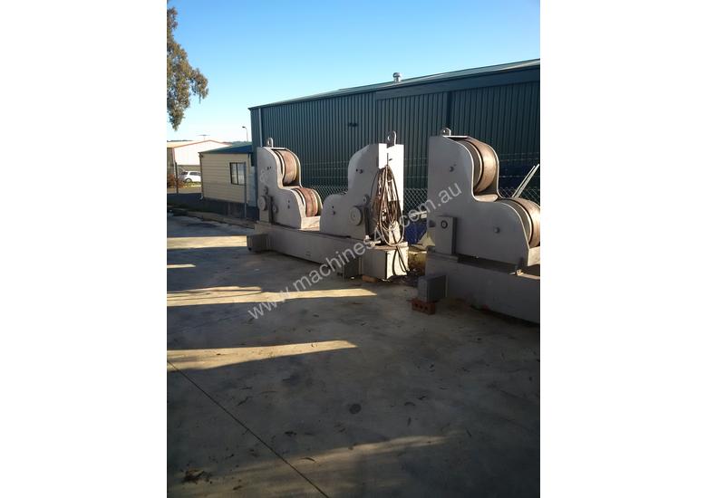 caption Methods 40,000T Pipe Rotator and Idler