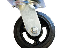 42079 - RUBBER MOULDED IRON WHEEL CASTOR(SWIVEL) - picture0' - Click to enlarge
