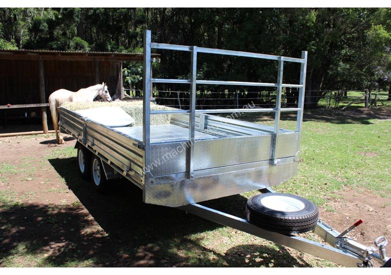 caption Ozzi 14x7 Flat Top Trailer 3000kg