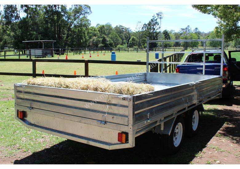 caption Ozzi 14x7 Flat Top Trailer 3000kg