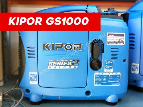 1kVA Camping Inverter Generator - Kipor GS1000