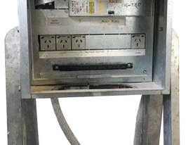 On Site Temporary Switchboard Electrical Box 4 x 240 Volt Outlets on Stand - picture0' - Click to enlarge