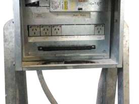 On Site Temporary Switchboard Electrical Box 4 x 240 Volt Outlets on Stand - picture1' - Click to enlarge