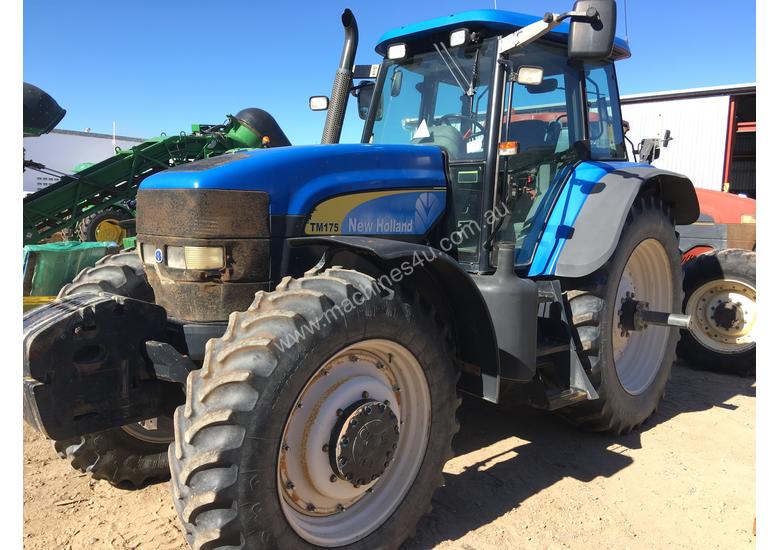 caption TM175 New Holland Tractor - #504319