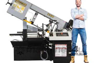 EXCEPTIONAL MITRE CUTTING - Hydmech S23-P Semi-Automatic Horizontal Pivot Bandsaw