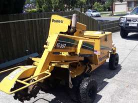 Vermeer SC352 Stump Grinder including trailer and ramps - picture0' - Click to enlarge