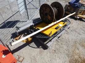 Pallet OF Miscellaneous With Reel OF Wire - picture0' - Click to enlarge