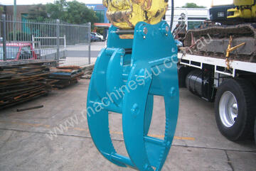 GARDNER ENGINEERING - Australian Made - 7-8Tonne 4 Tyne Hydraulic Grab