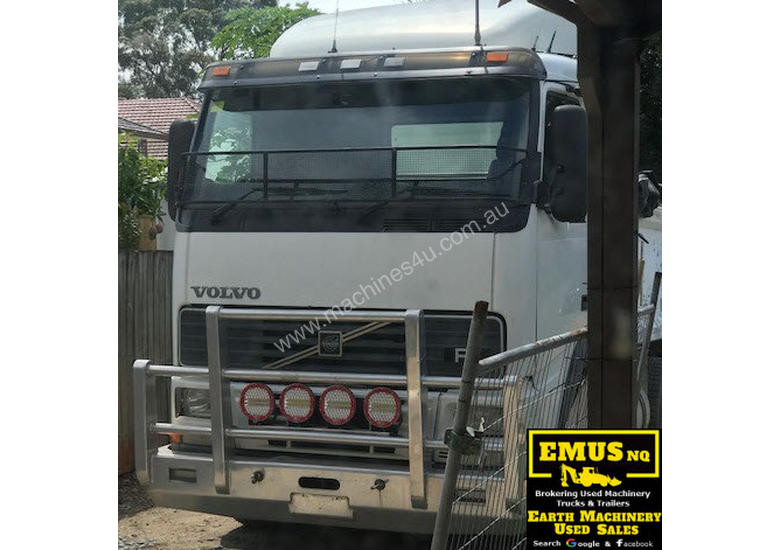 caption 2002 Volvo FH-16 Tandem Tipper & Dog Trailer. TS455