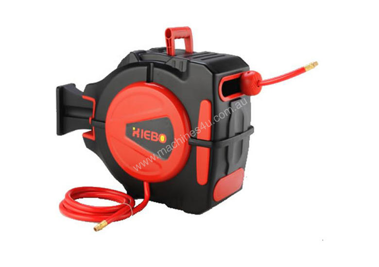 caption AIR HOSE REEL WALL MOUNT 20 METRE 10MM
