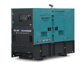 100 KVA DIESEL GENERATOR 3 PHASE 415V - BACK-UP - 2 YEARS WARRANTY - picture0' - Click to enlarge