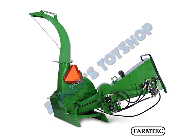 caption WOOD CHIPPER PTO HYDRAULIC DRIVE 250MM