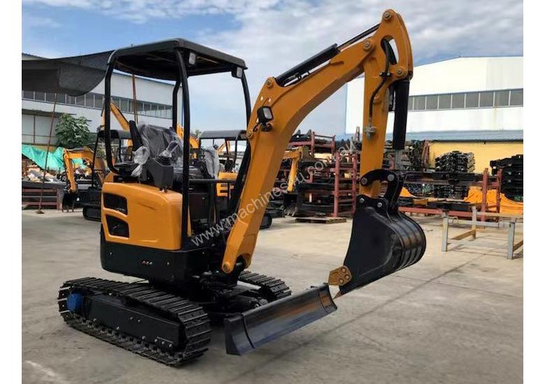 caption bENKEL BX20 Mini Excavator