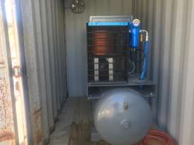 Brand new compressor - Brunby CR7-CS-7-500 Rand Rotary Screw Compressor - never used. - picture1' - Click to enlarge