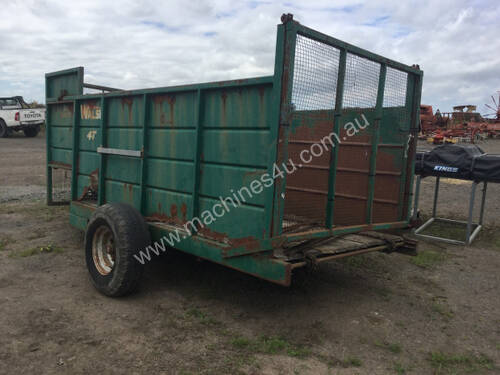 WALSH 4 TONNE Bale Wagon/Feedout Hay/Forage Equip