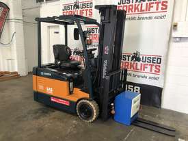 TOYOTA 7FBE18 59989 1.8 TON 1800 KG CAPACITY  ELECTRIC FORKLIFT 4700 MM 3 STAGE CONTAINER MAST - picture1' - Click to enlarge