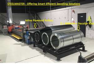 Multi Decoiler Coil Rack Perfect For all CNC Plasma & Laser Material Infeed