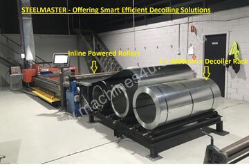 Multi Decoiler Coil Rack Perfect For all CNC Plasma & Laser Material Infeed