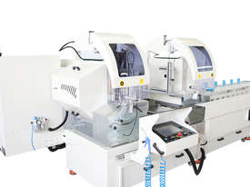 AS 424 Industrial Double Head Cutting Machine Ø 500 mm - Semi-automatic with 1 Axis Servo Control - picture0' - Click to enlarge