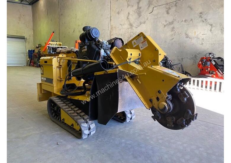 caption Rayco RG35 Trac Stump Grinder
