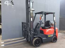 Mitsubishi FG15K 1.5 Ton LPG Counterbalance Forklift with 180 Degree Rotator - picture0' - Click to enlarge