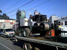 80Kn andromeda winch on trailer , 120hp , 92hrs , Puller winch - picture0' - Click to enlarge