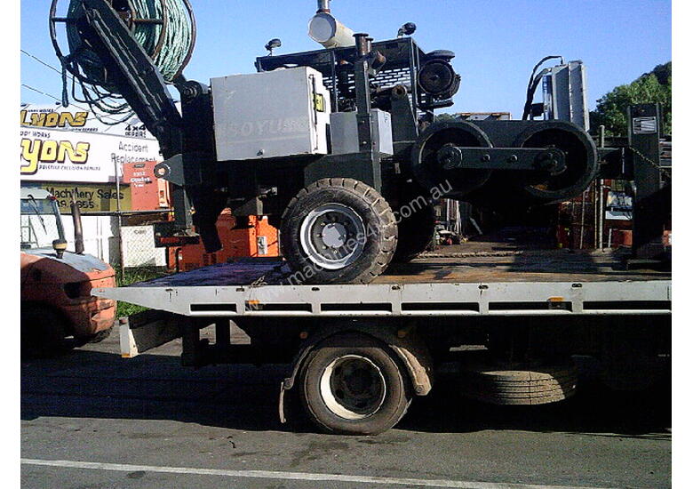 Used 2013 BOYU 80Kn andromeda winch on trailer 120hp 92hrs Puller winch