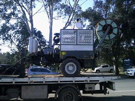 80Kn andromeda winch on trailer , 120hp , 92hrs , Puller winch - picture1' - Click to enlarge