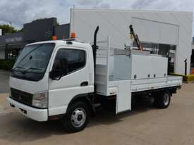 2007 MITSUBISHI FUSO CANTER 7/800 - Tray Truck - Service Trucks - Truck Mounted Crane - picture0' - Click to enlarge