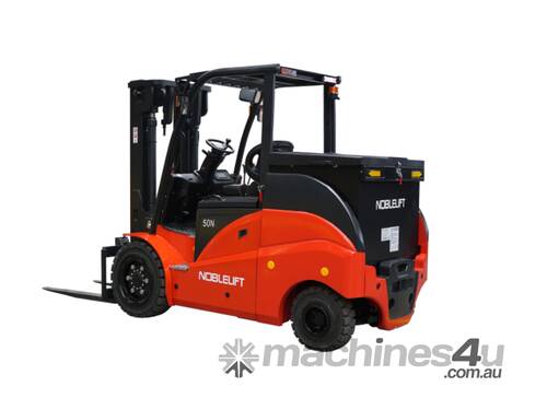 Noblelift 5 Tonne 4 Wheel Electric Counterbalance Forklift